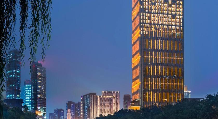 Hotel Wanda Reign Chengdú Exterior foto